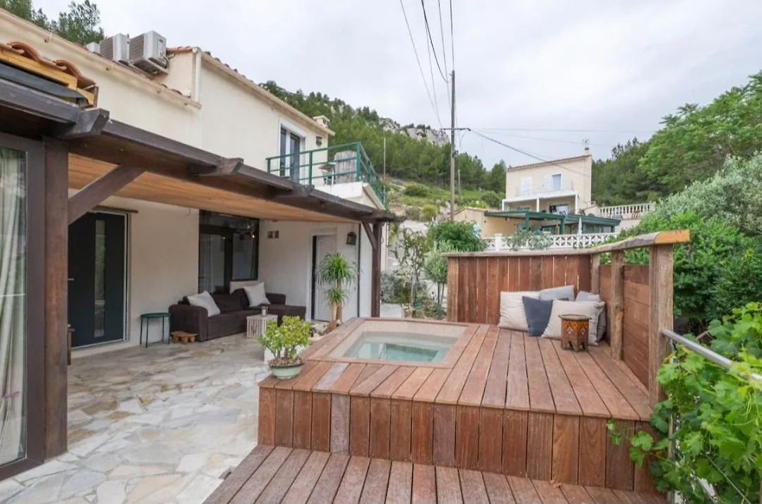 Alt Niolon Maison, Piscine Vue Mer Et Marseille Le Rove France